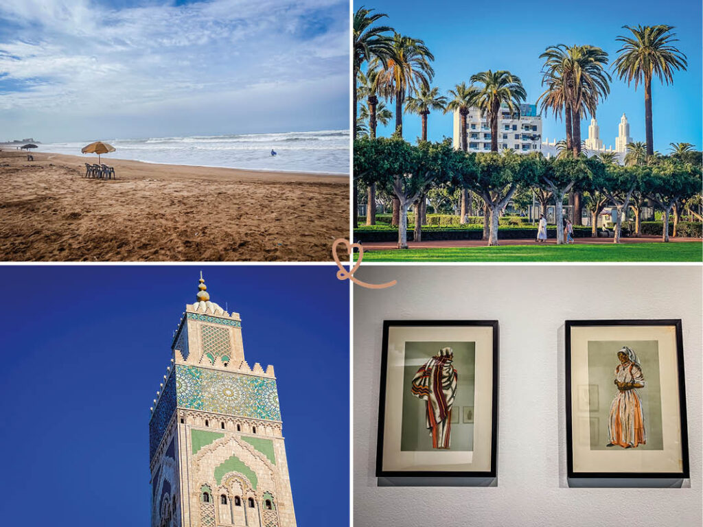 Descubra nuestras 10 razones por las que merece la pena visitar Casablanca: la Mezquita Hassan 2, sus playas, su Corniche y su patrimonio art déco.