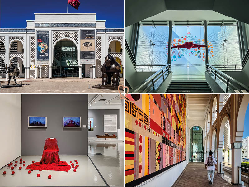 Discover the exhibitions of the MMVI - Mohammed VI Museum in Rabat
