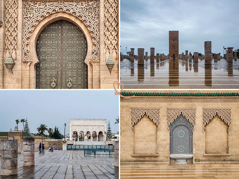 Visiter la Tour Hassan et le Mausolée Mohammed V à Rabat