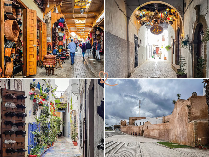 Upptäck hemligheterna i Rabats medina
