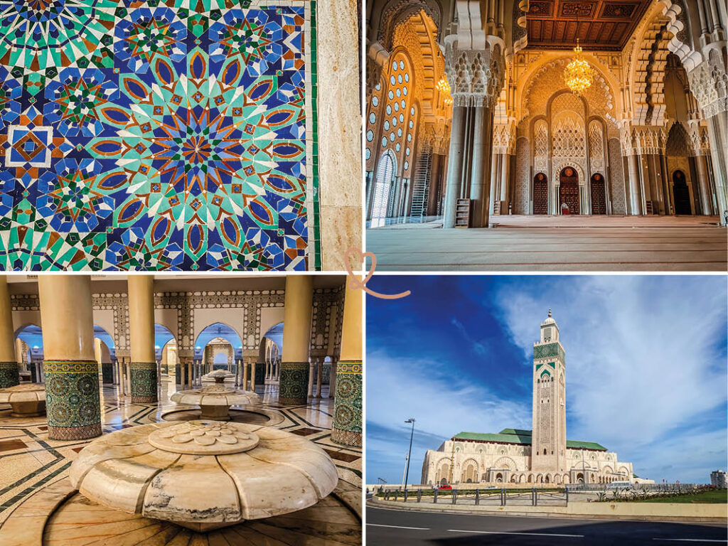 Våra tips och foton för att besöka Hassan II-moskén i Casablanca: tillträde, intressanta platser, praktisk information
