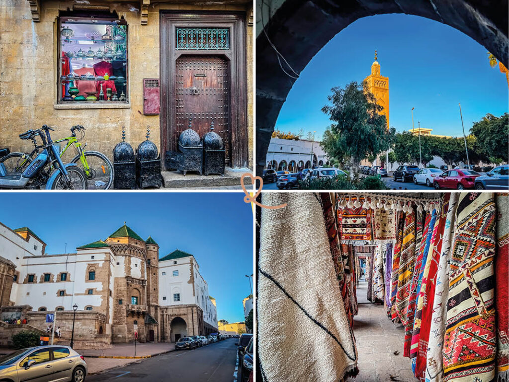 Unsere Tipps und Fotos für einen Besuch des Habous-Viertels in Casablanca: Gassen, Architektur, Geschäfte, Kunsthandwerk...