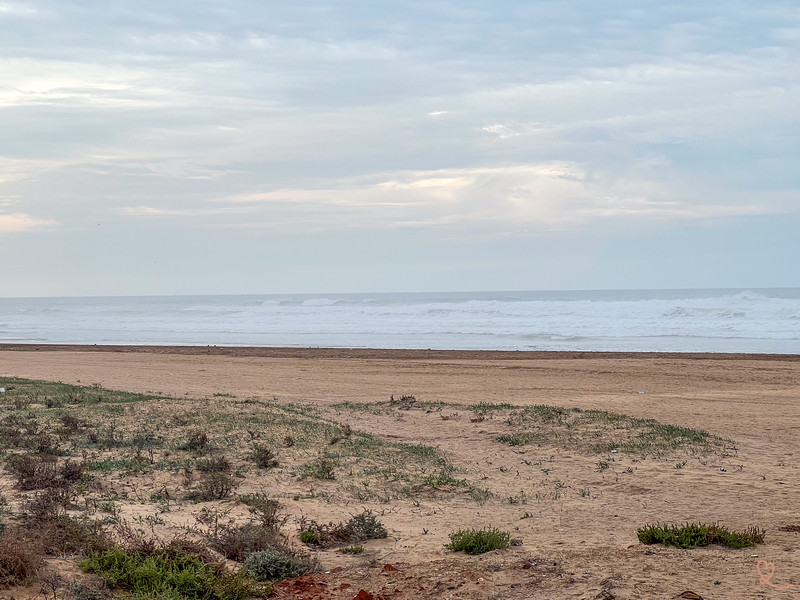 Um dia na praia Madame Choual em Casablanca