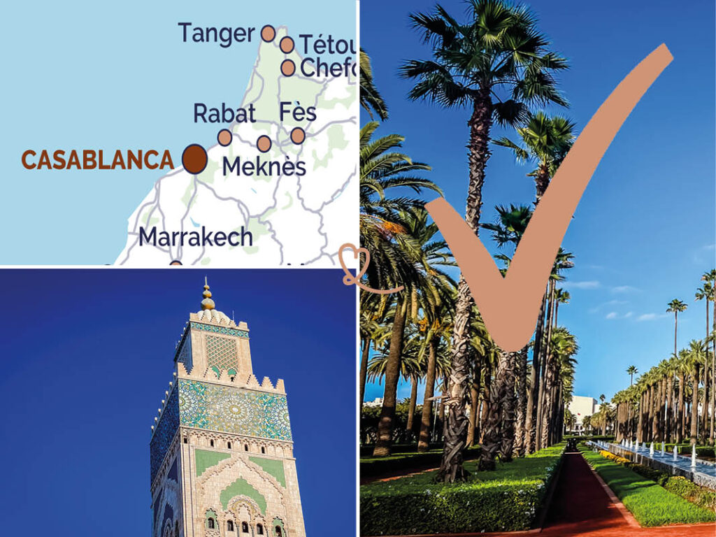 Casablanca est-elle sûre? Toutes le réponses à vos questions sur la sécurité et les dangers: eau, plages, soleil, vols...