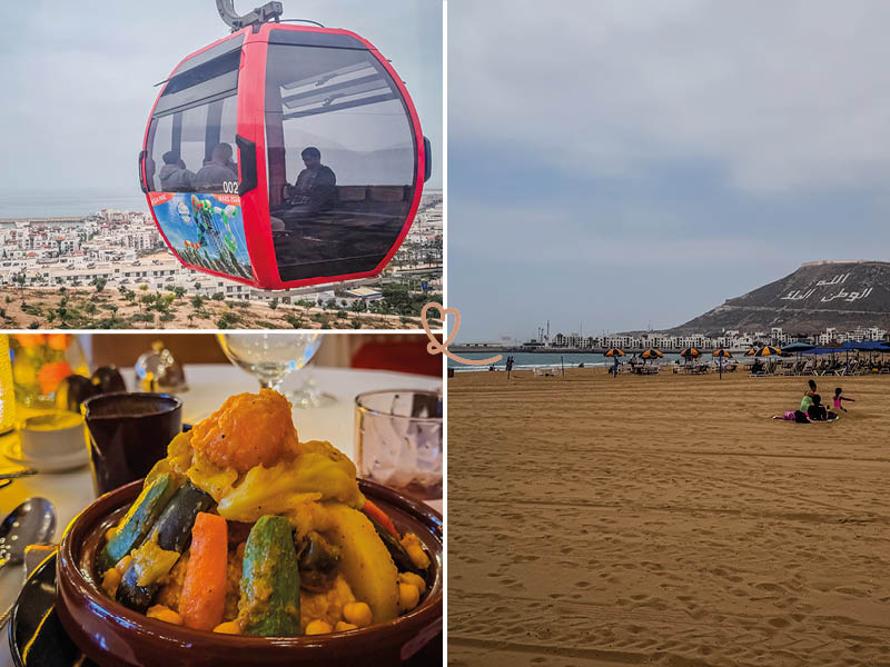 visiter agadir itineraire 1 jour