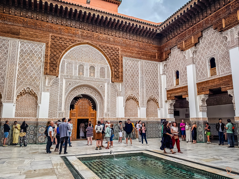 Visitare la Medersa Ben Youssef a Marrakech