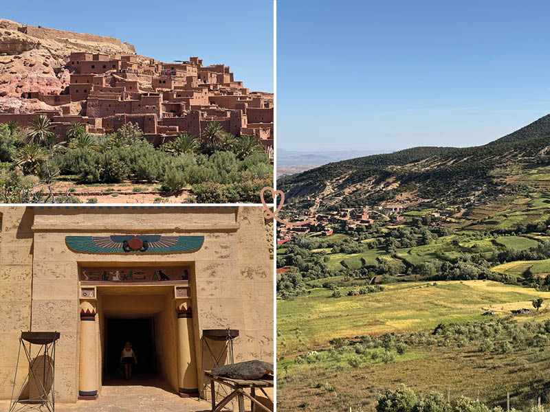 Ausflug nach Ouarzazate, Ait Ben Haddou, Studios Atlas und Marrakesch