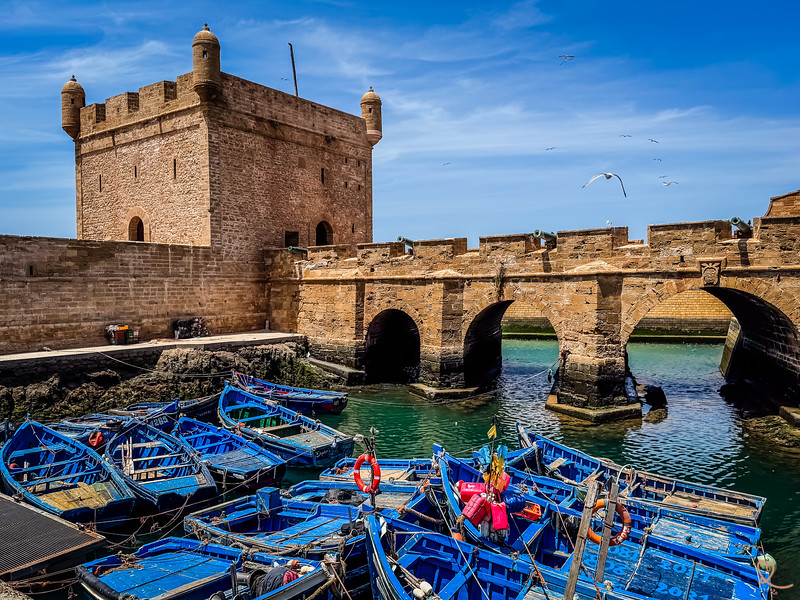 Een bezoek brengen aan Sqala Port Essaouira