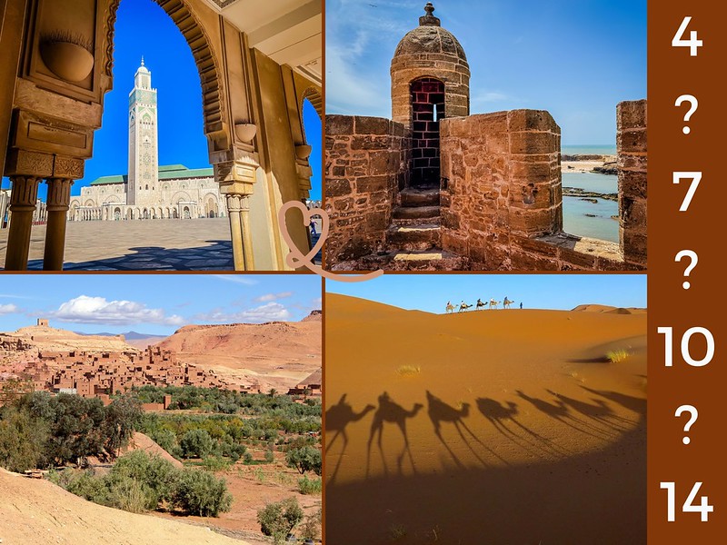 Combien jours partir Maroc temps