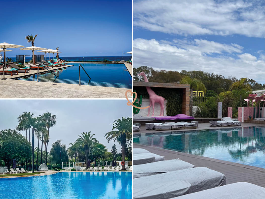 Notre sélection indépendante, et vérifiée sur place, des meilleurs hôtels pour familles à Rabat: piscine, club...